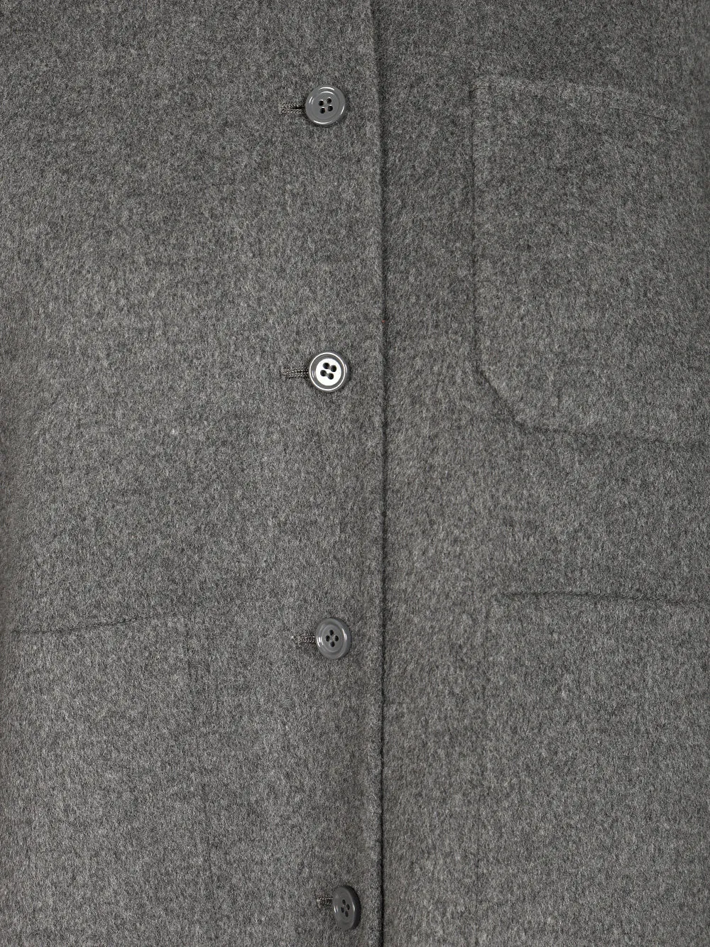 Wool Shirt Jacket Jackets Grey sold by Wanan Luxury product image thumbnail 4