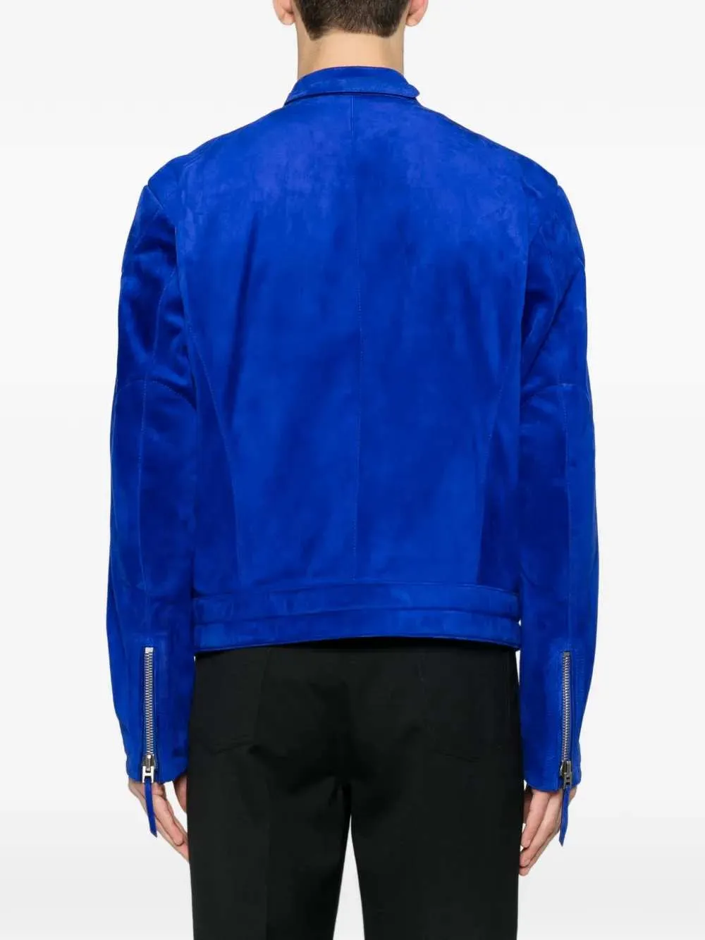 Suede Zip-Up Jacket sold by Wanan Luxury product image thumbnail 4