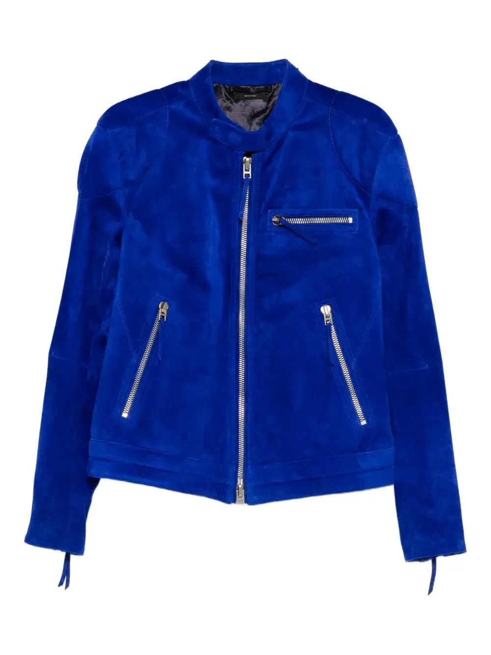Suede Zip-Up Jacket sold by Wanan Luxury