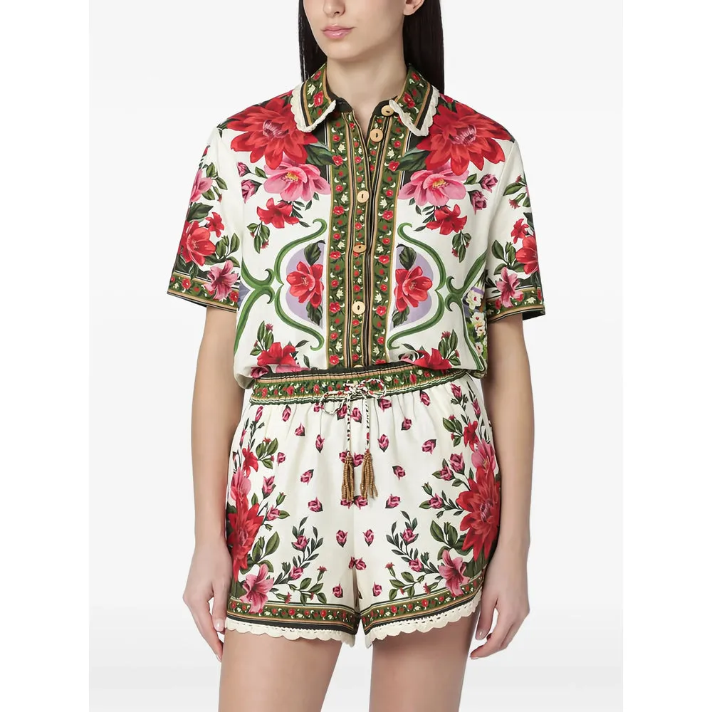 Shirts White, Red sold by Wanan Luxury