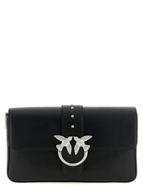 Love Slouchy Classic Shoulder Bags Black sold by Wanan Luxury