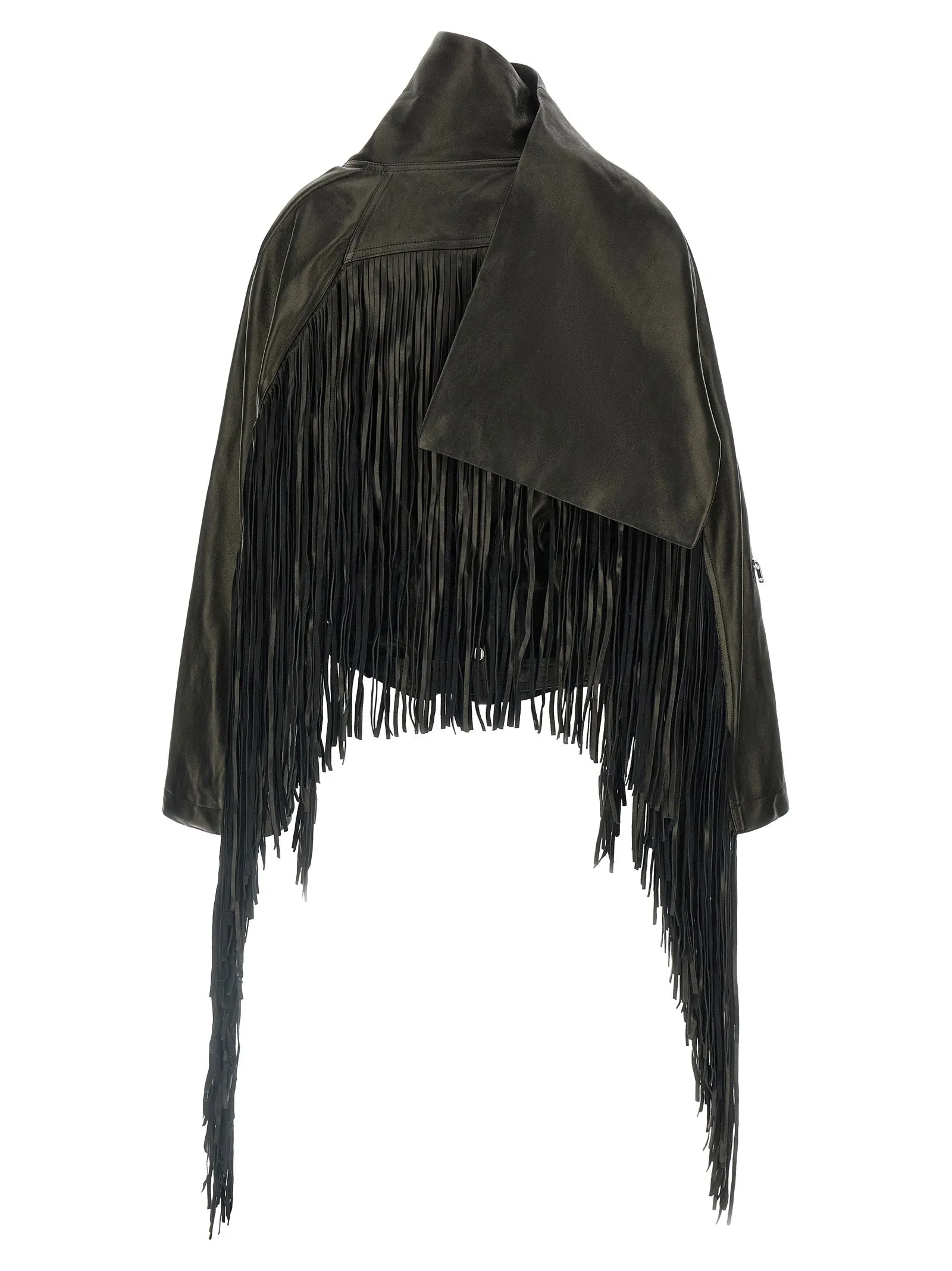 Cropped Scarf Flight Puffer Jackets Black sold by Wanan Luxury product image thumbnail 2