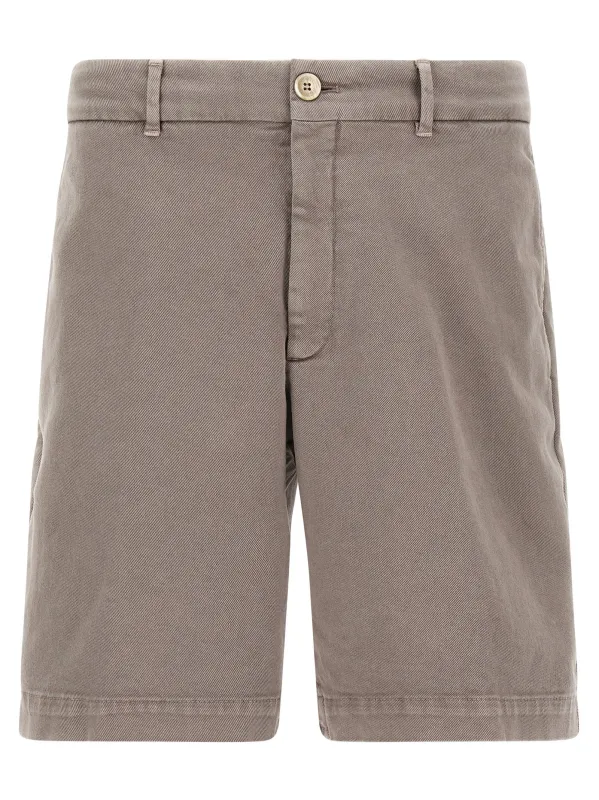 Denim Bermuda Shorts Bermuda And Short Gray sold by Wanan Luxury