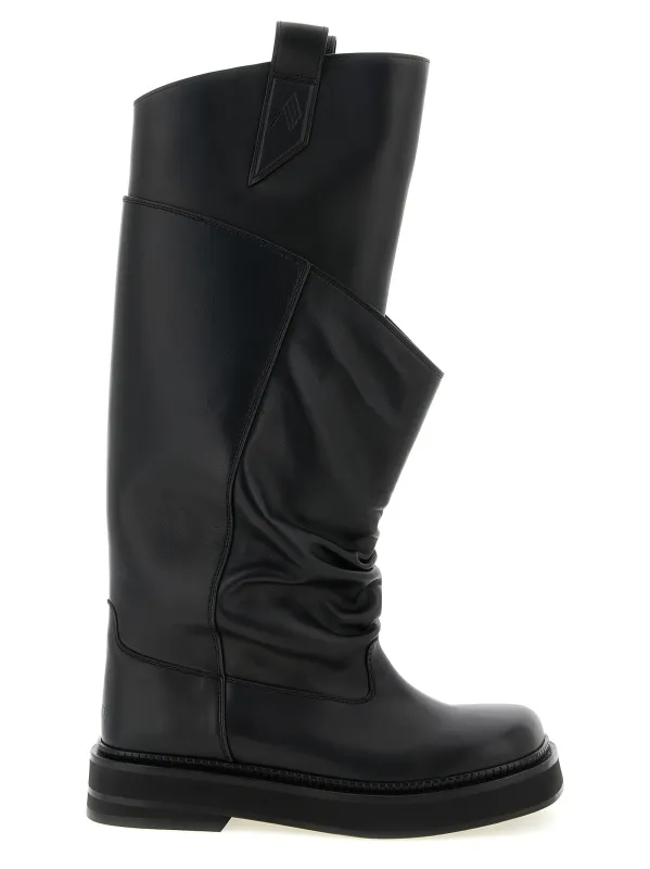 Robin Passeggiata Boots And Ankle Boots Black sold by Wanan Luxury