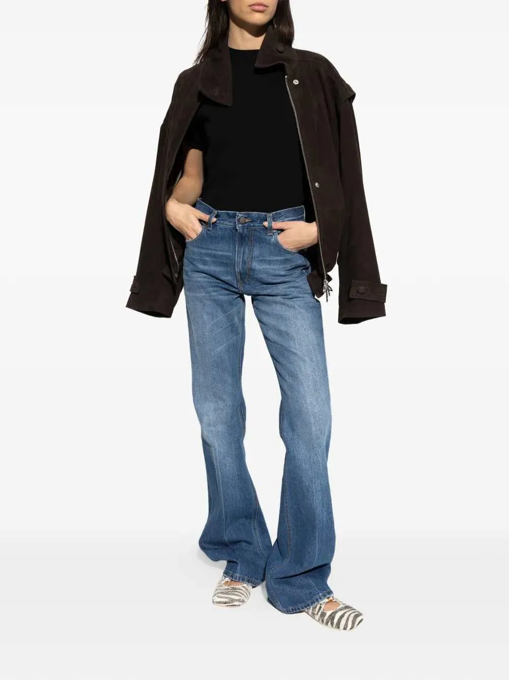 Flora Flared Jeans sold by Wanan Luxury product image thumbnail 2