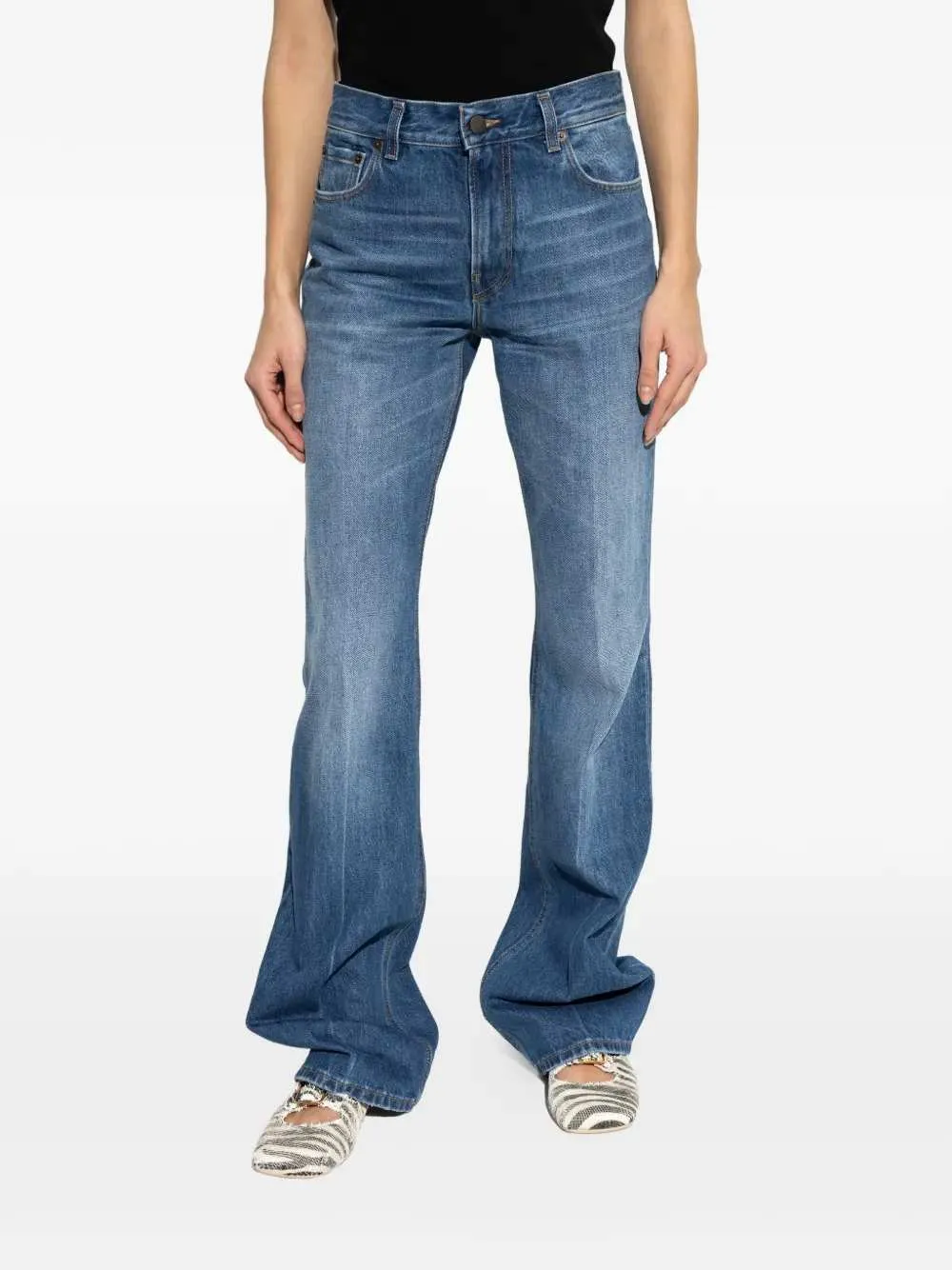 Flora Flared Jeans sold by Wanan Luxury product image thumbnail 3