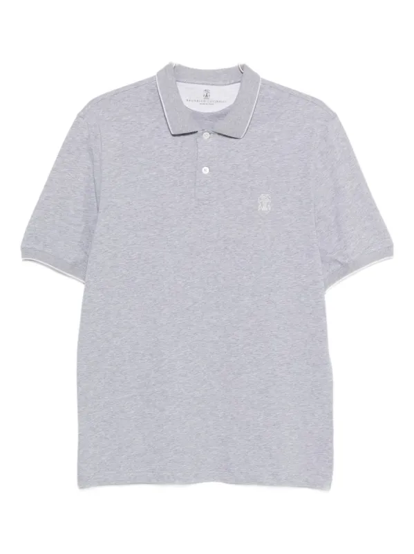 Logo Cotton Polo Shirt sold by Wanan Luxury