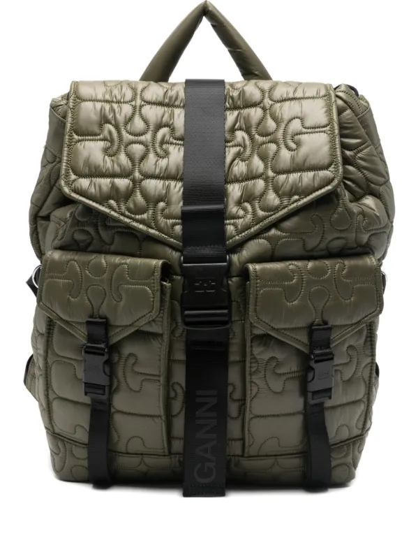 Quilted Nylon Backpack sold by Wanan Luxury