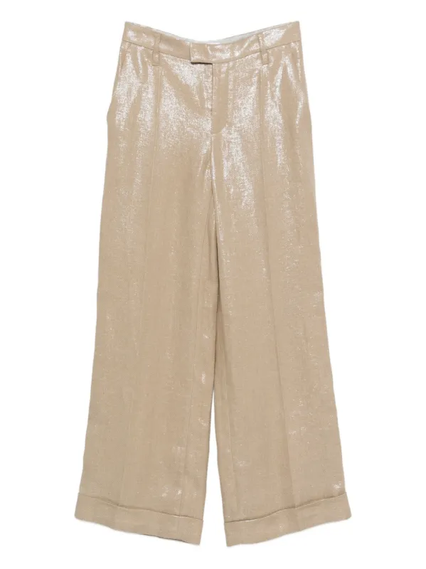 Linen Trousers sold by Wanan Luxury