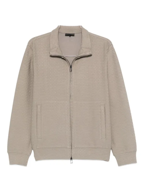 Cotton Blend Zipped Sweatshirt sold by Wanan Luxury