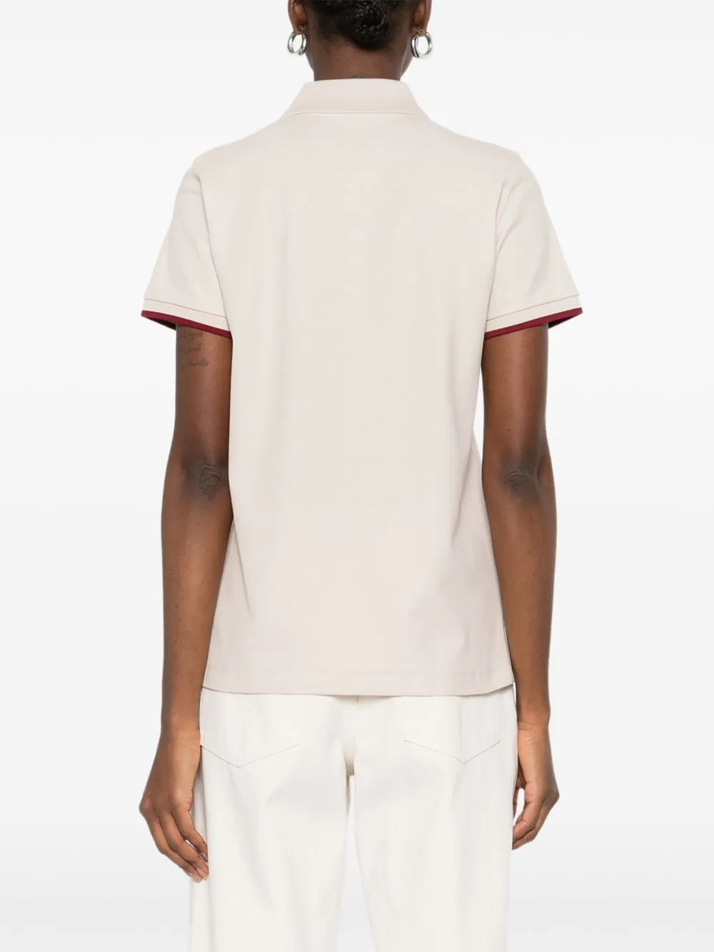 Logo Cotton Polo Shirt sold by Wanan Luxury product image thumbnail 4