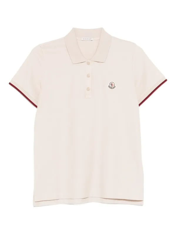 Logo Cotton Polo Shirt made by Moncler