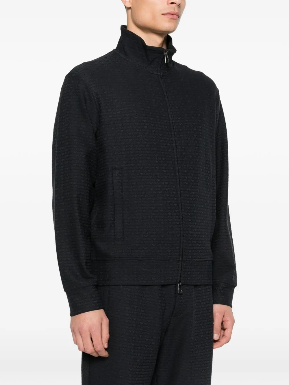 Cotton Blend Zipped Sweatshirt sold by Wanan Luxury product image thumbnail 5