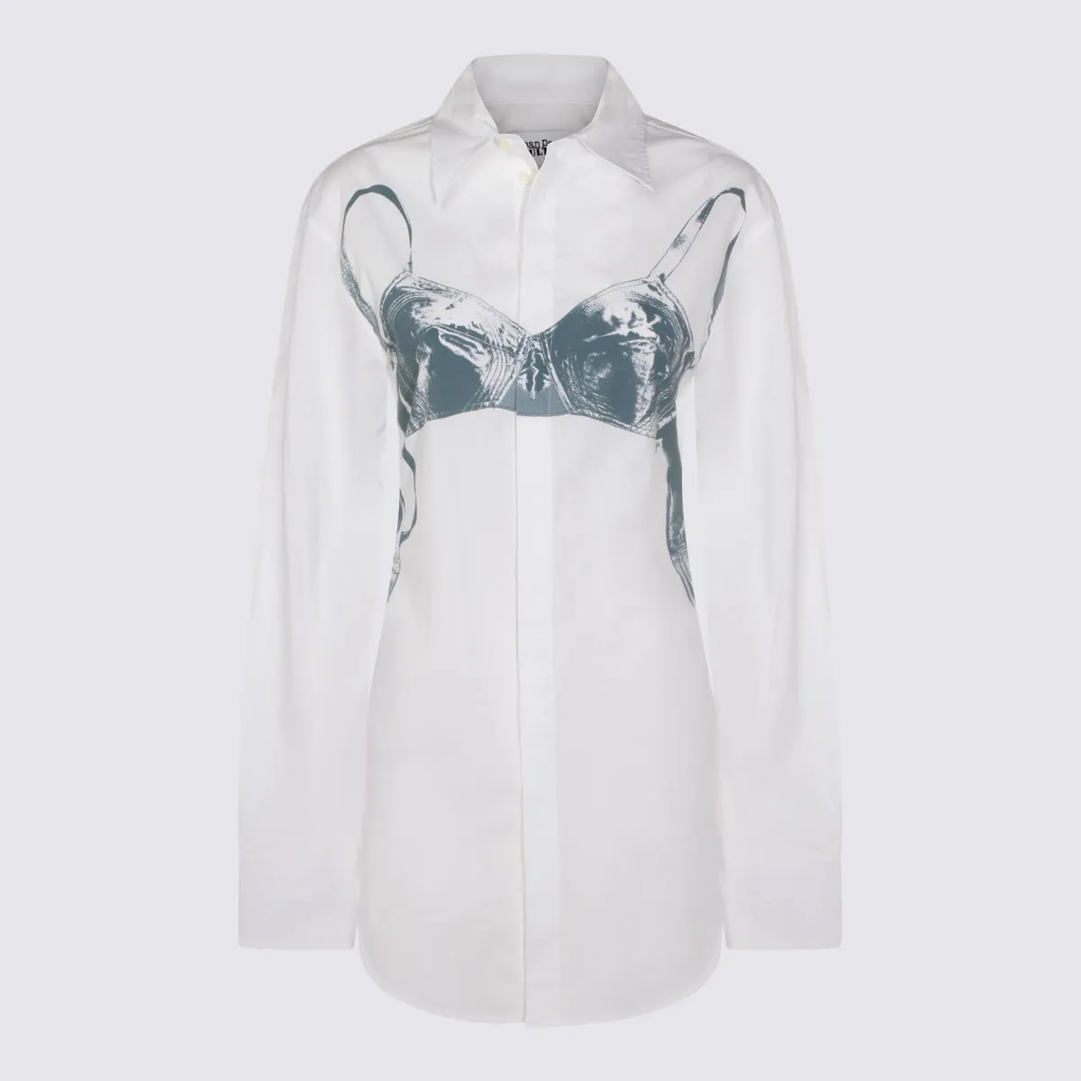 Shirts White/Bluegrey sold by Wanan Luxury