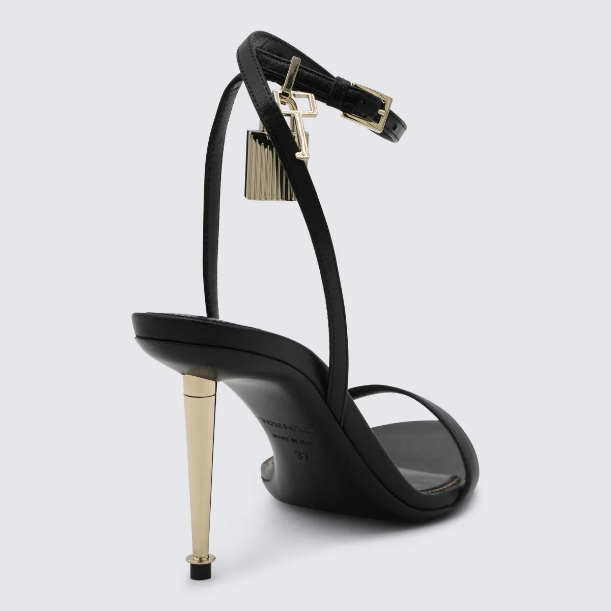 Sandals Black sold by Wanan Luxury product image thumbnail 3