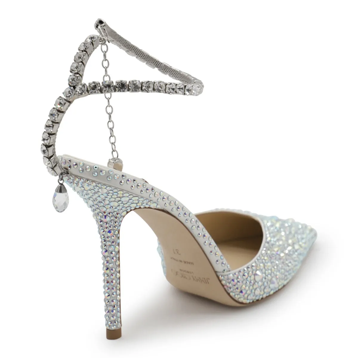 With Heel Ivory/Crystal sold by Wanan Luxury product image thumbnail 3