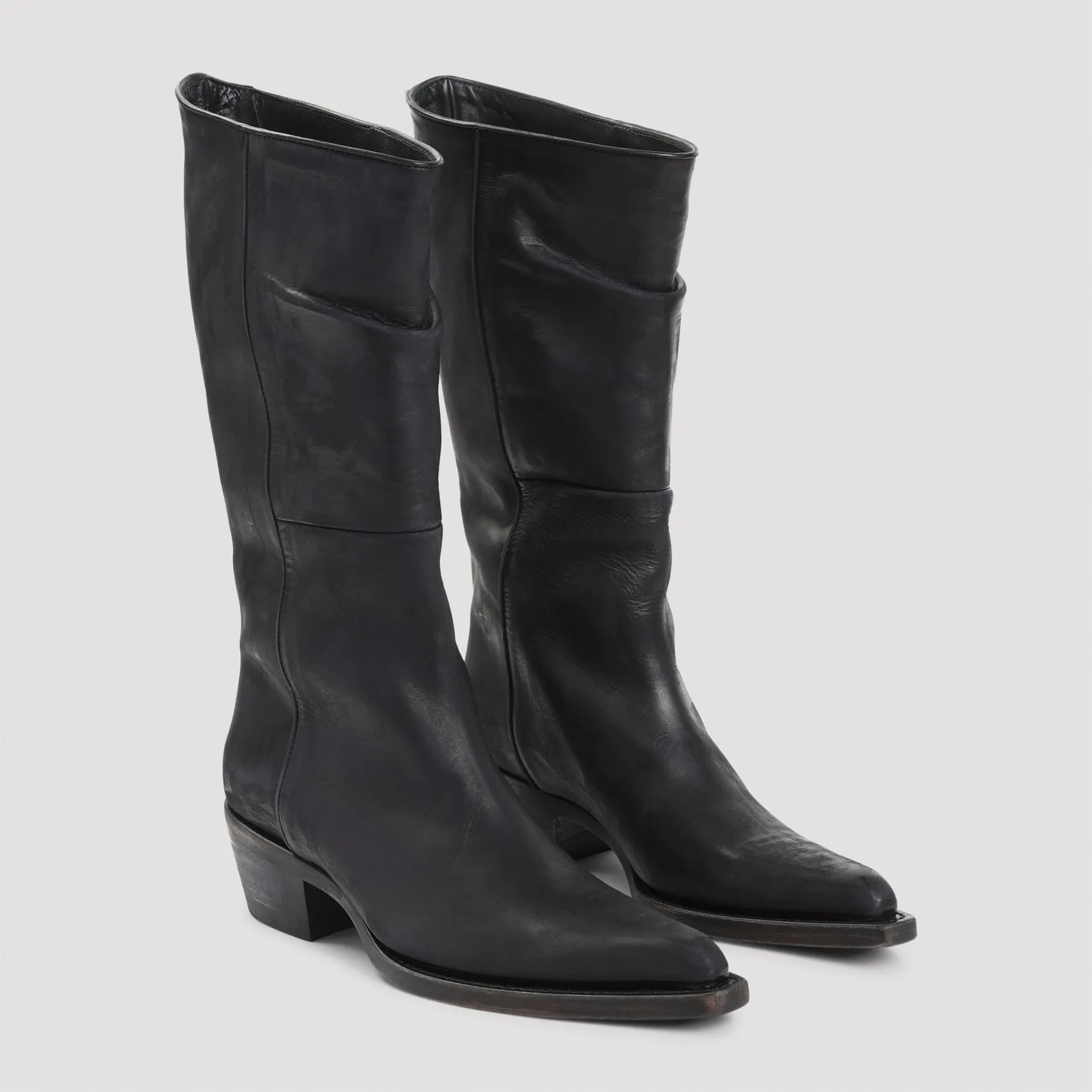 Boots Black sold by Wanan Luxury product image thumbnail 4