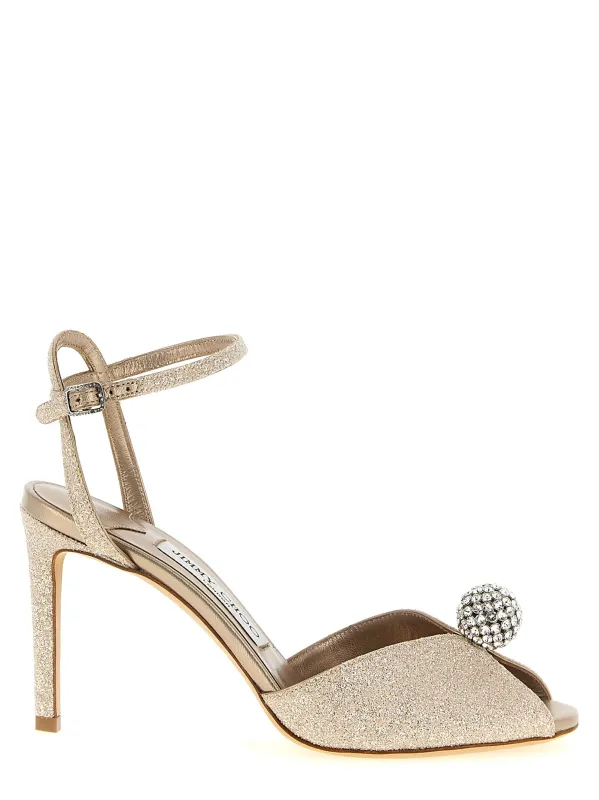 Sacora Sandals Gold made by Jimmy Choo