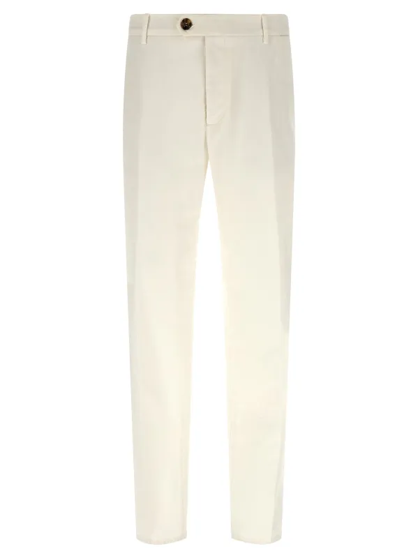 American Pima Cotton Pants White sold by Wanan Luxury