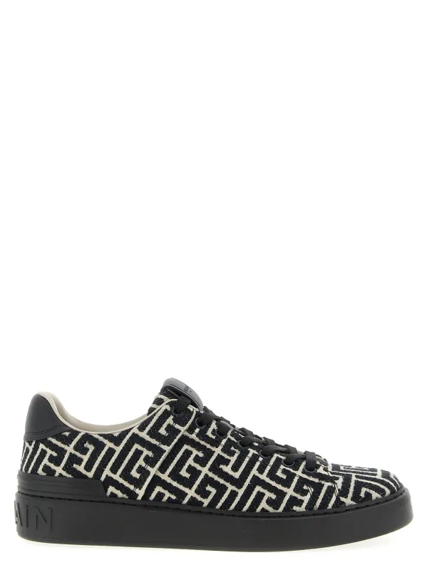 B-Court Sneakers Black made by Balmain