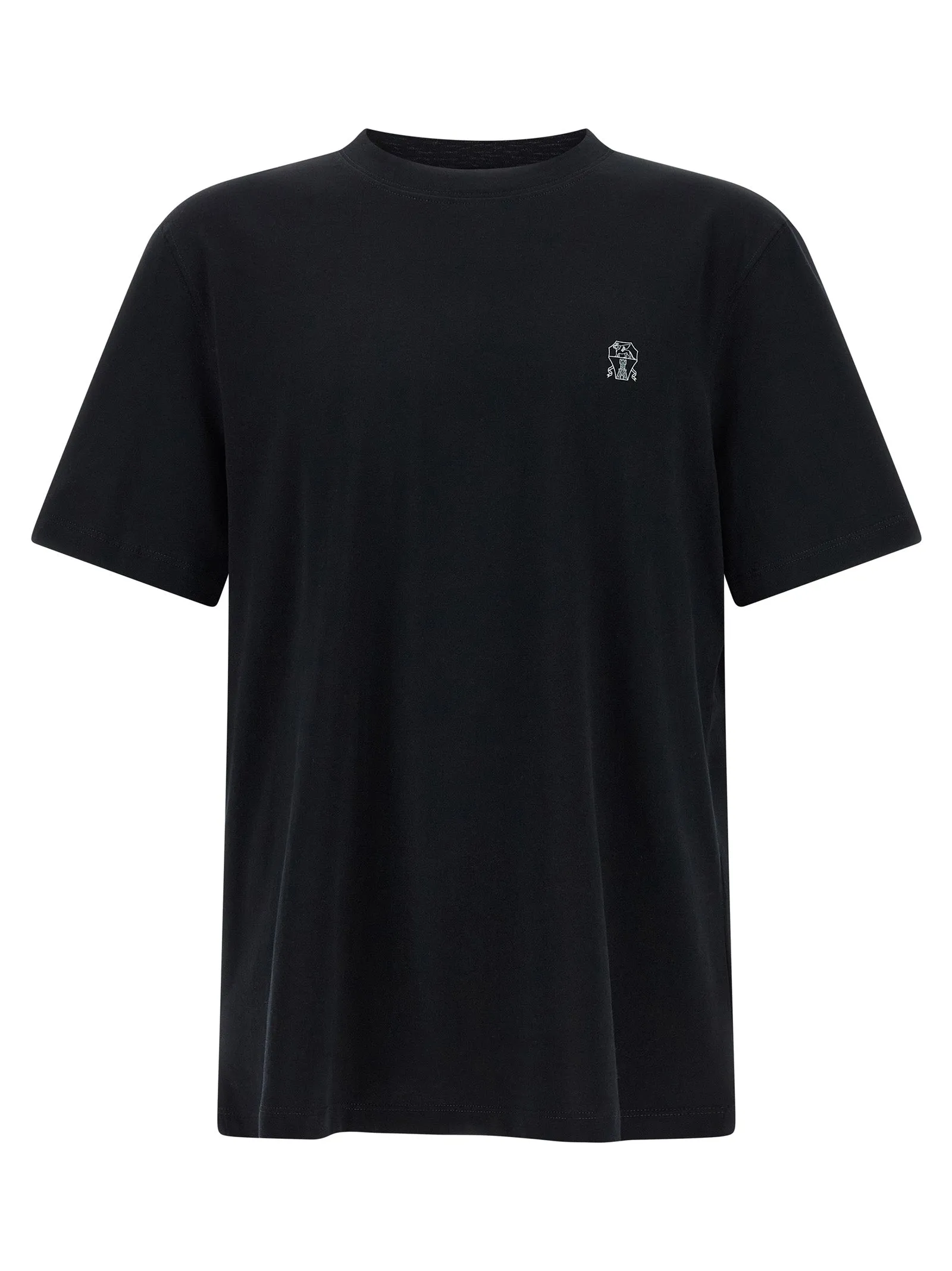 Logo Print T-Shirt Black sold by Wanan Luxury