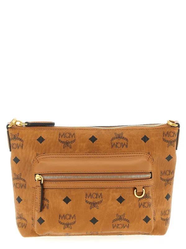 Viestos Crossbody Bags Brown made by MCM