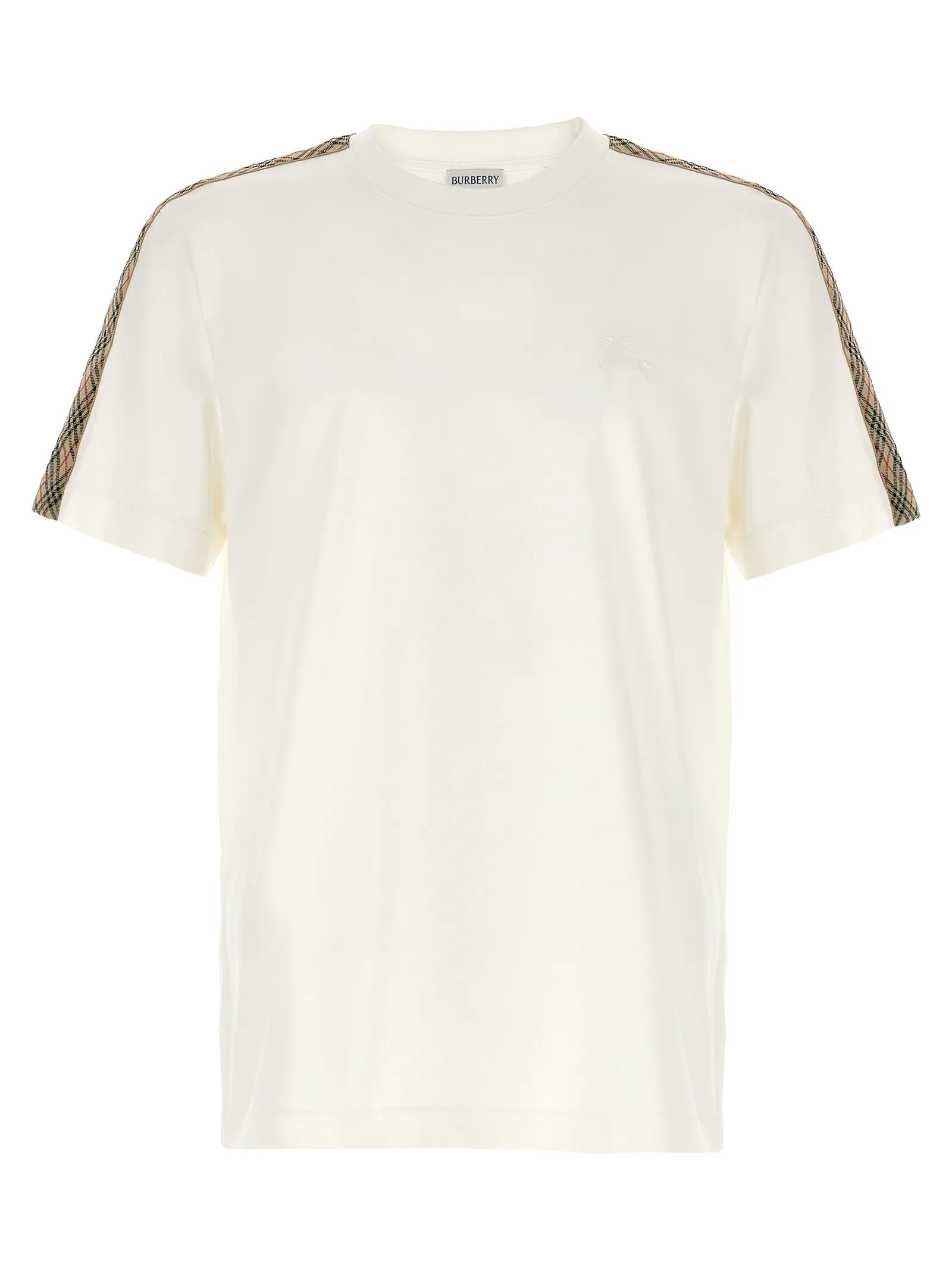 Check Tape T-Shirt White sold by Wanan Luxury