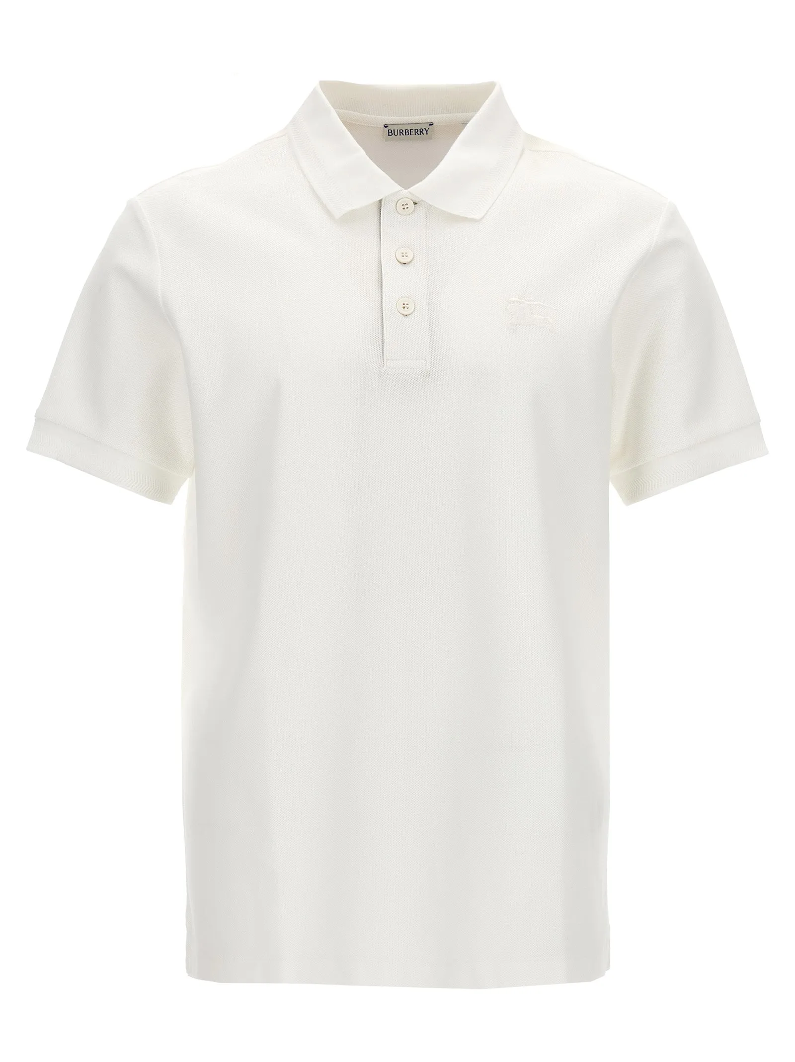 Logo Embroidery Shirt Polo White sold by Wanan Luxury
