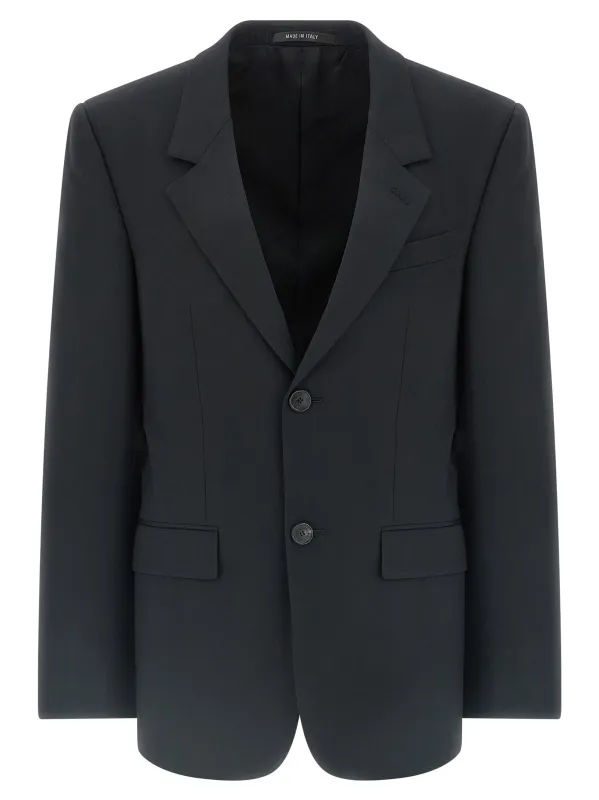Sartoriale Standard Blazer Black sold by Wanan Luxury