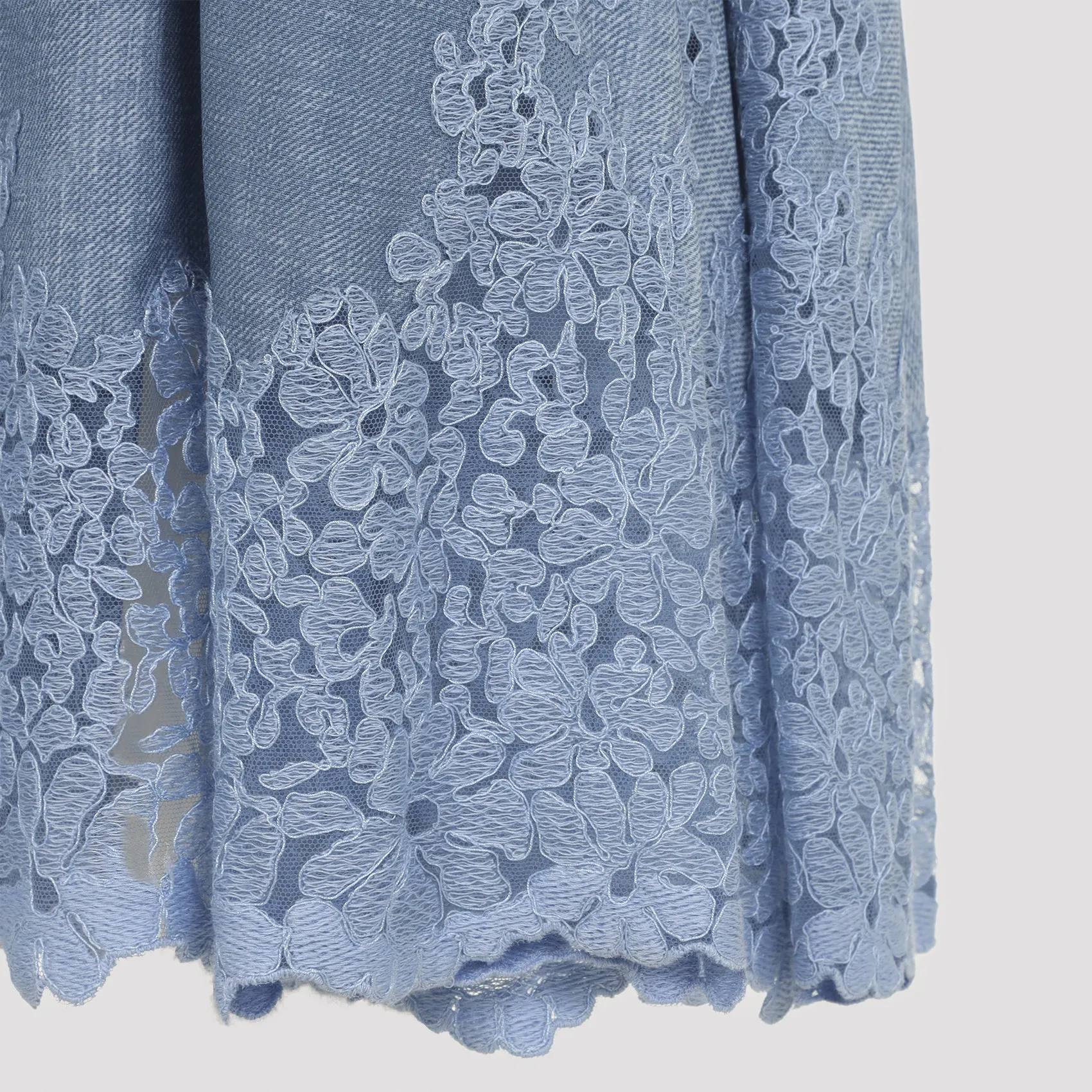 Midi Skirts Blue sold by Wanan Luxury product image thumbnail 4