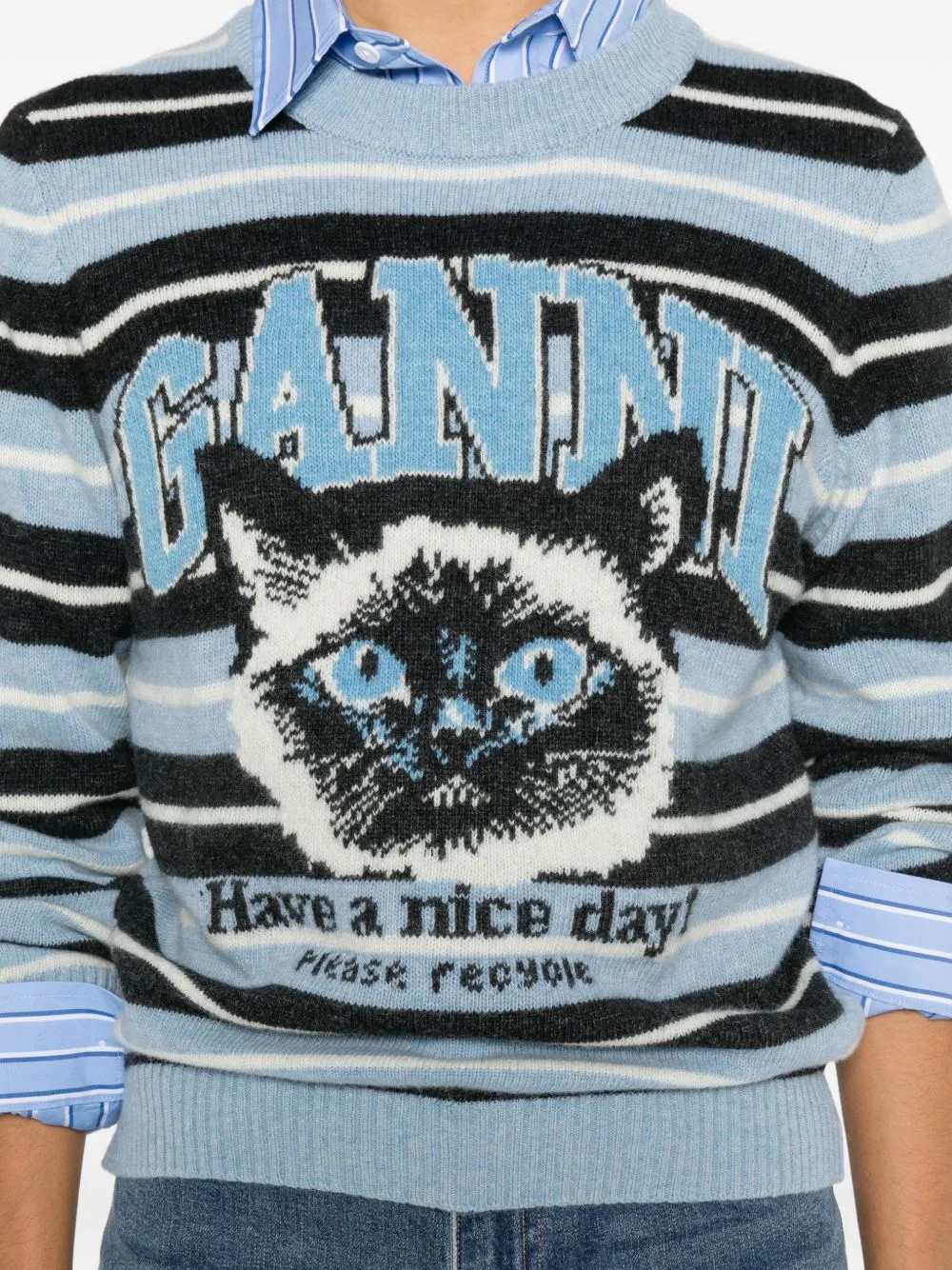 Wool Crewneck Sweater sold by Wanan Luxury product image thumbnail 3