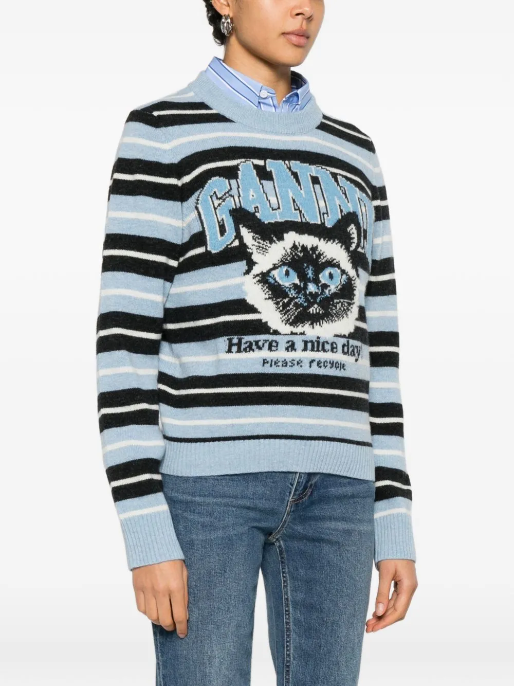 Wool Crewneck Sweater sold by Wanan Luxury product image thumbnail 5