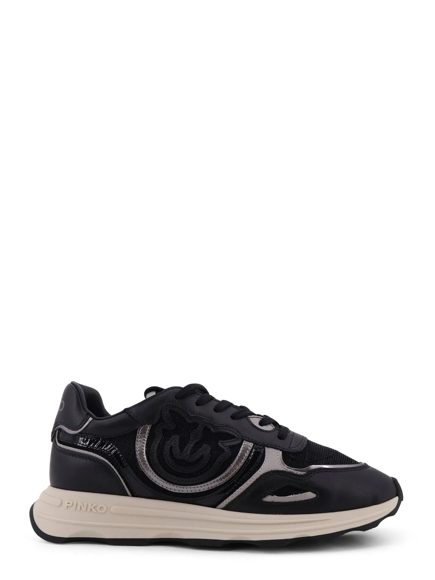 Zoe Leather Sneakers With Mesh Inserts sold by Wanan Luxury