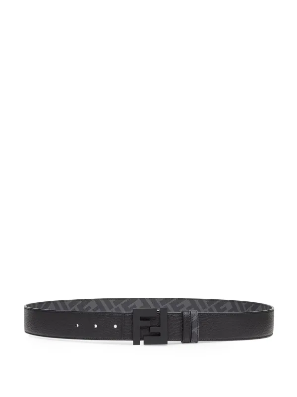 Ff Reversible Leather Belt made by Fendi