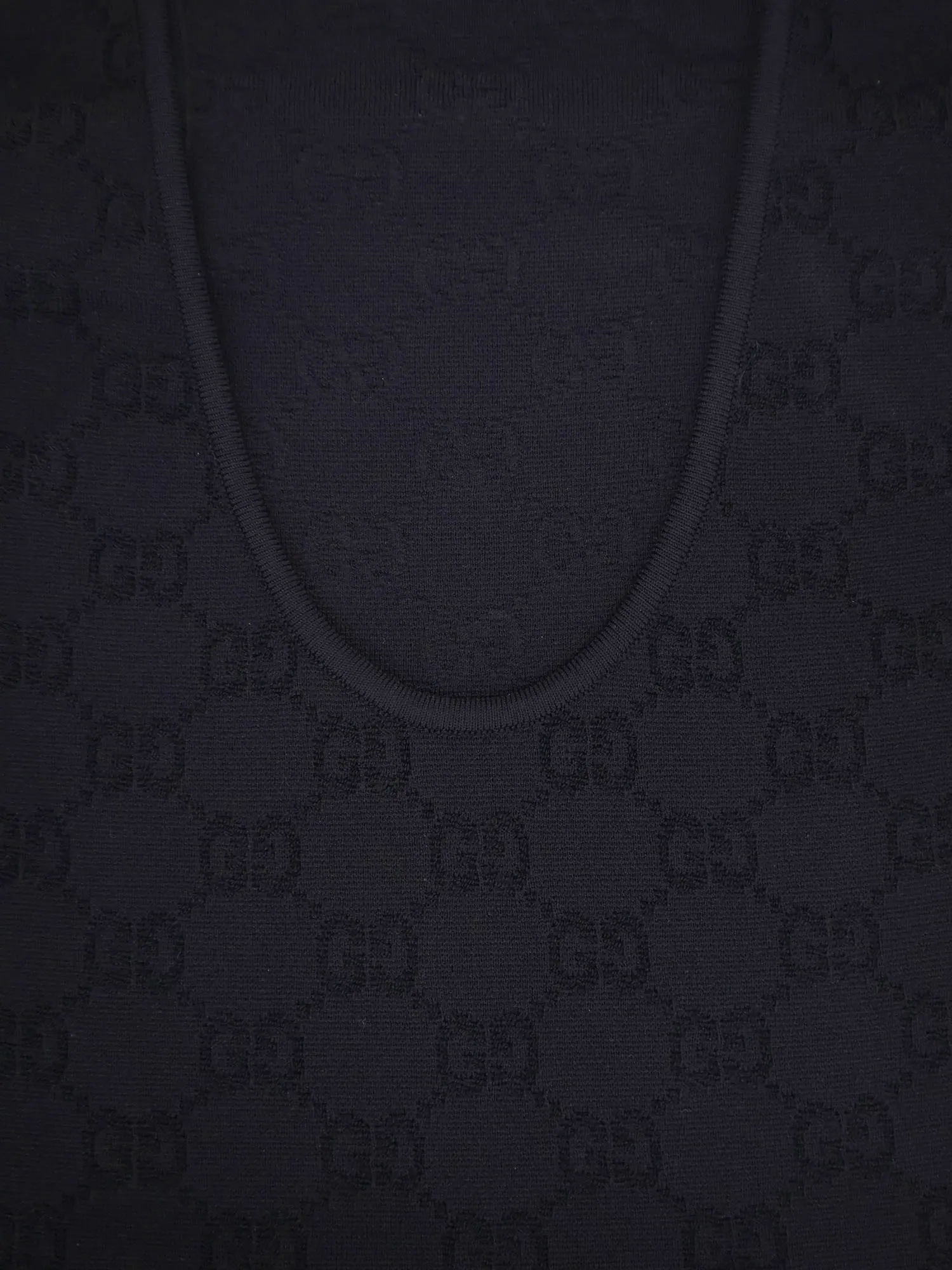 Viscose Blend Top With All-Over Gg Motif sold by Wanan Luxury product image thumbnail 3