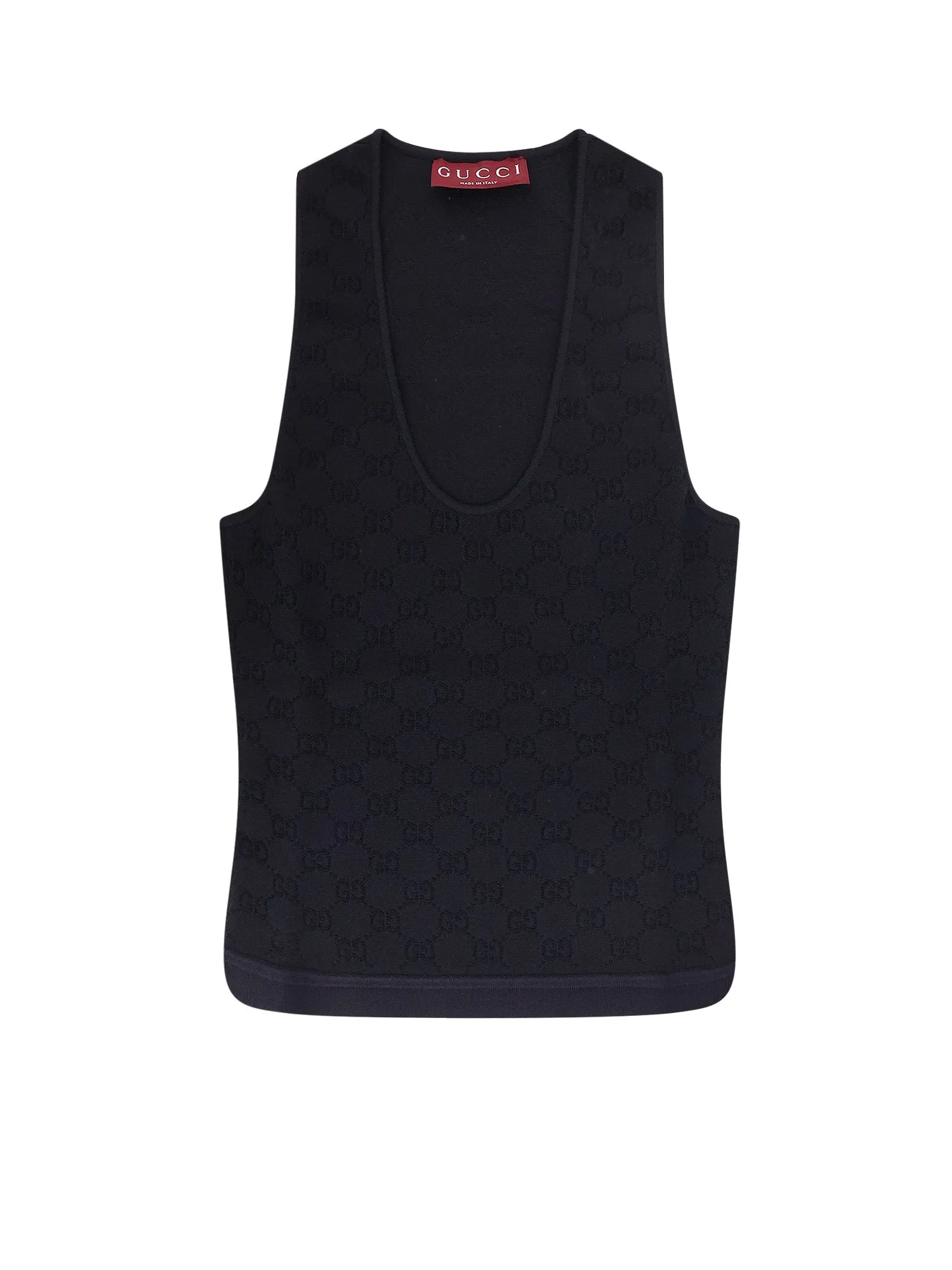 Viscose Blend Top With All-Over Gg Motif sold by Wanan Luxury