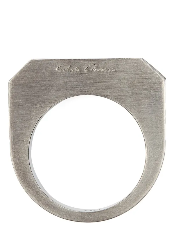 Rick Owens Bevelled Brass Ring made by Rick Owens