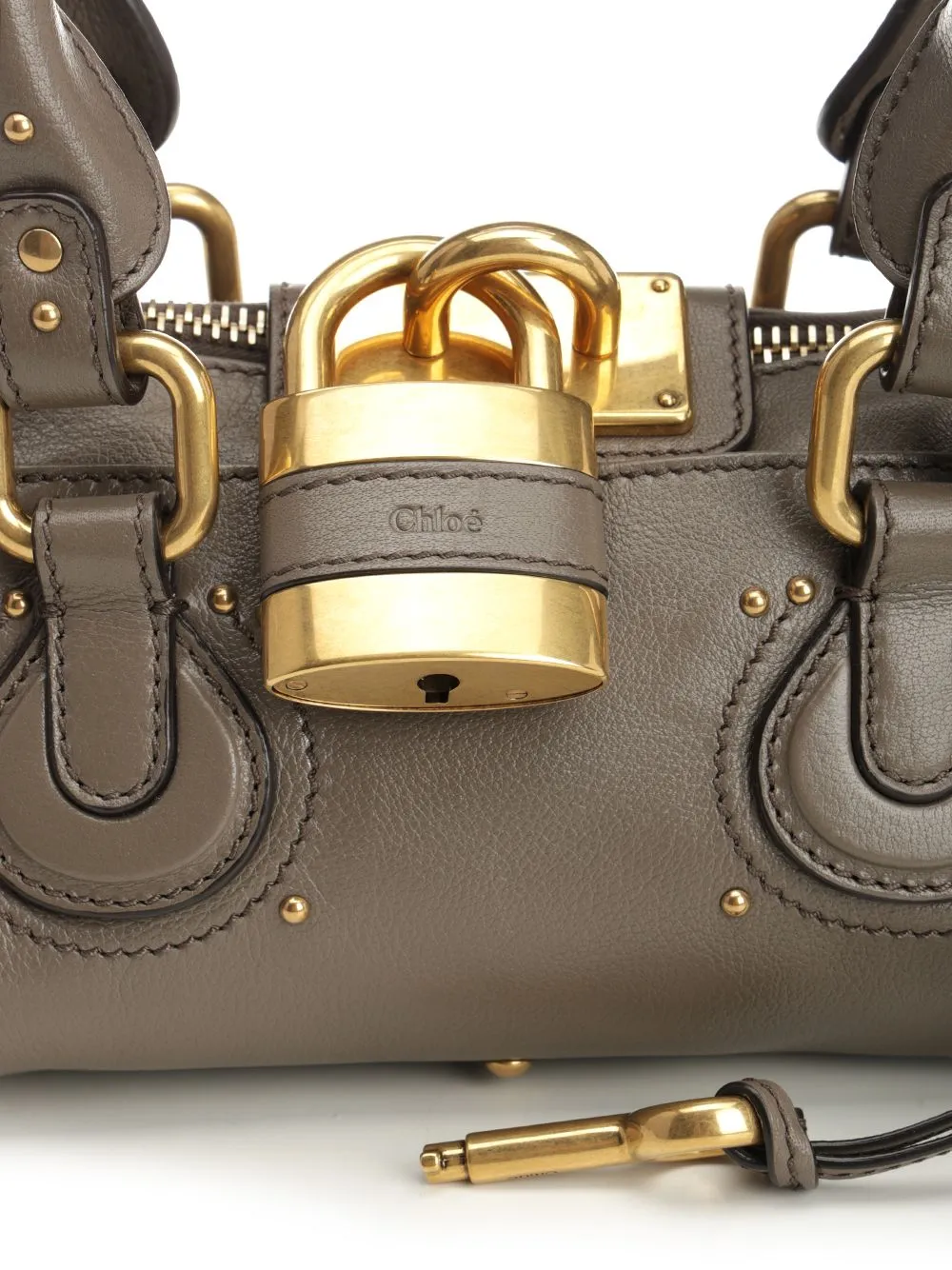 Paddington Handbags Grey sold by Wanan Luxury product image thumbnail 5