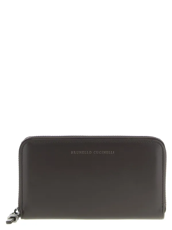 Shiny Zipper Pull Wallets And Card Holders Brown sold by Wanan Luxury