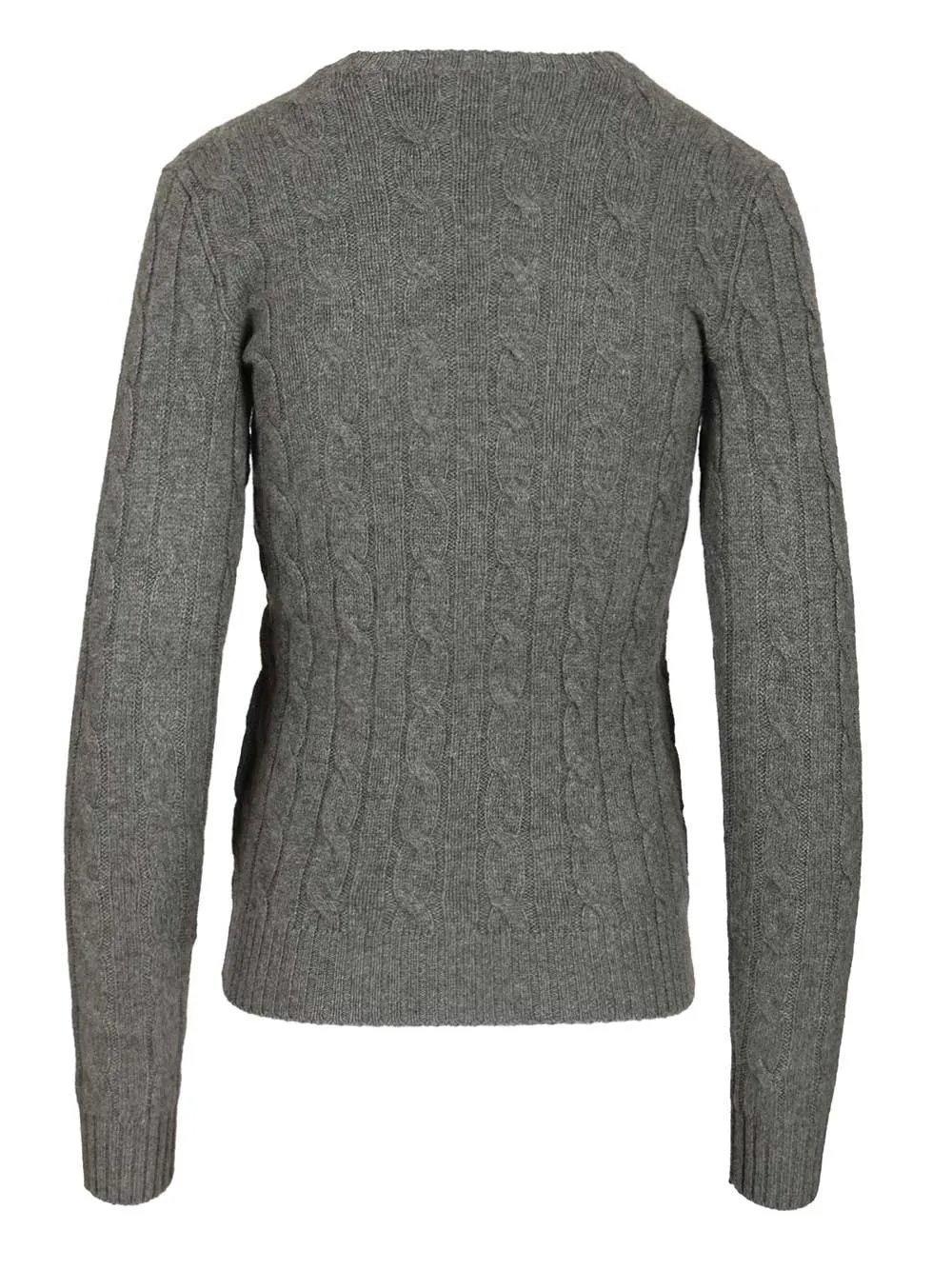 Cashmere Cable Knit Sweater Knitwear Grey sold by Wanan Luxury product image thumbnail 2