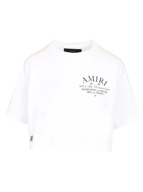 Cropped T-Shirt White sold by Wanan Luxury