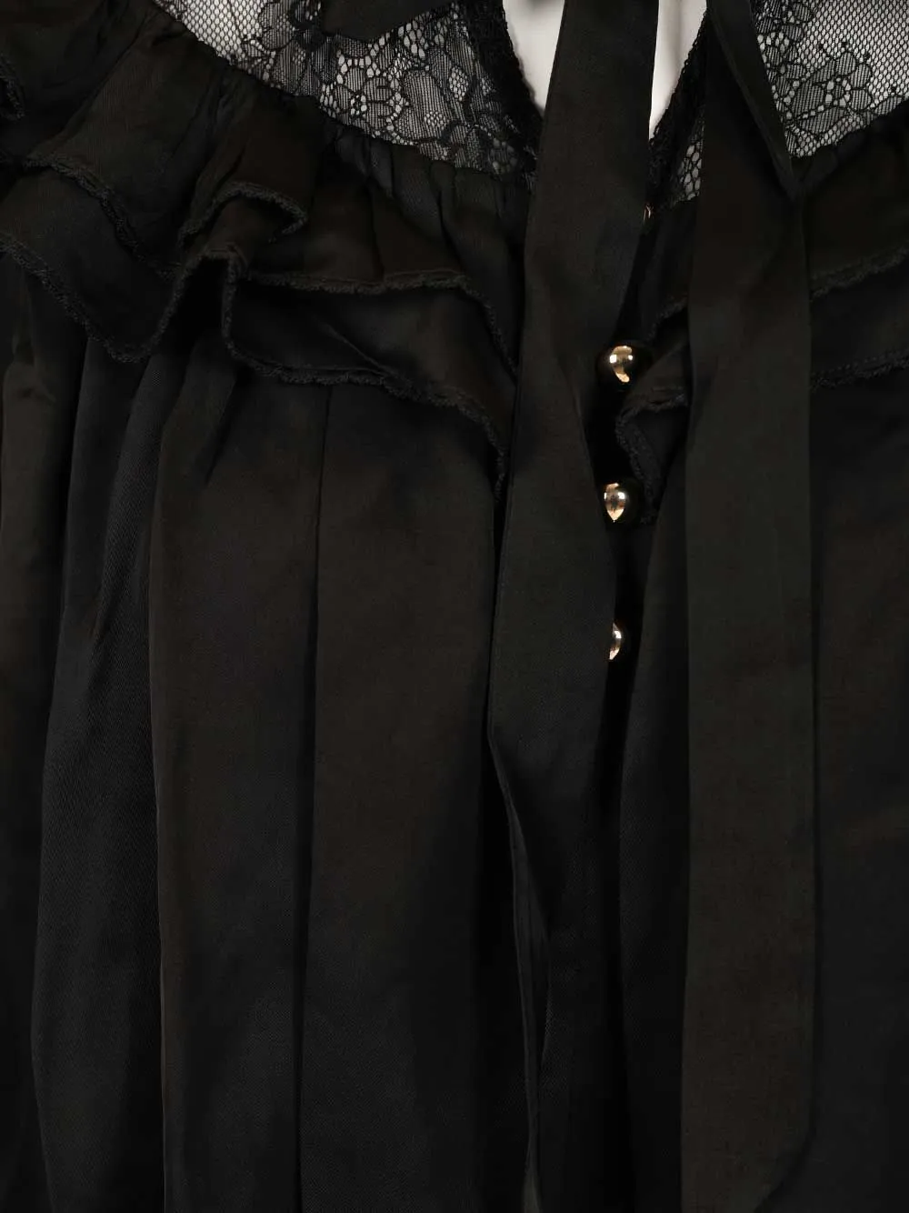 Lace Blouse Shirts Black sold by Wanan Luxury product image thumbnail 5