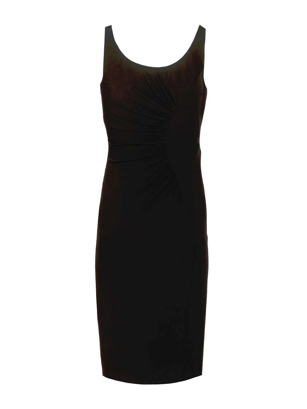 Draped Sleeveless Midi Dress Dresses Black sold by Wanan Luxury product image thumbnail 2