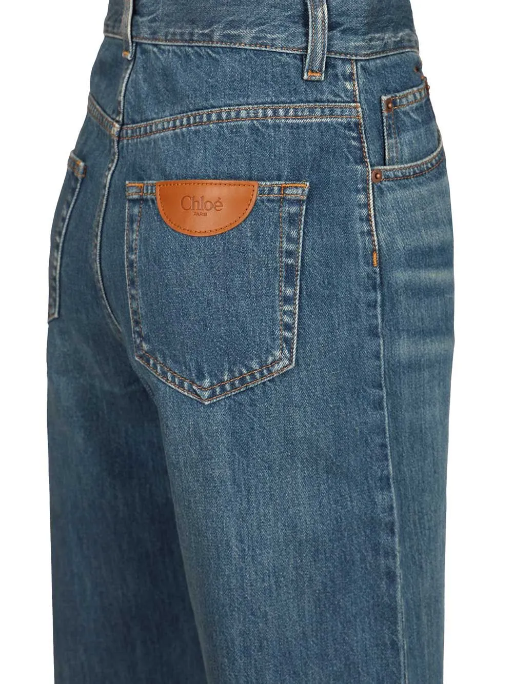 Wide-Leg Jeans Blue sold by Wanan Luxury product image thumbnail 4