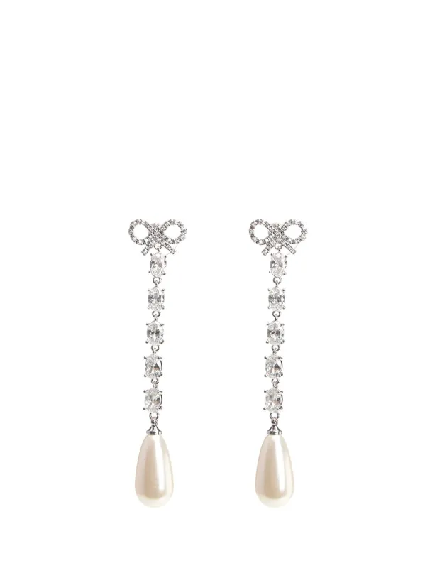 Drop Earrings Jewelry Silver sold by Wanan Luxury