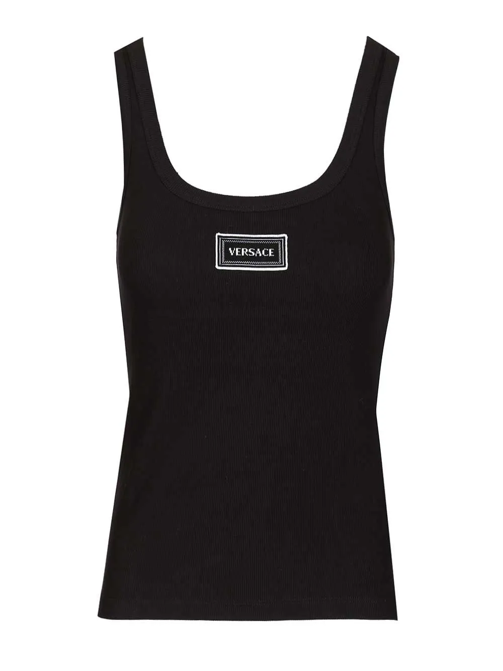 Ribbed Tank Top Tops Black sold by Wanan Luxury