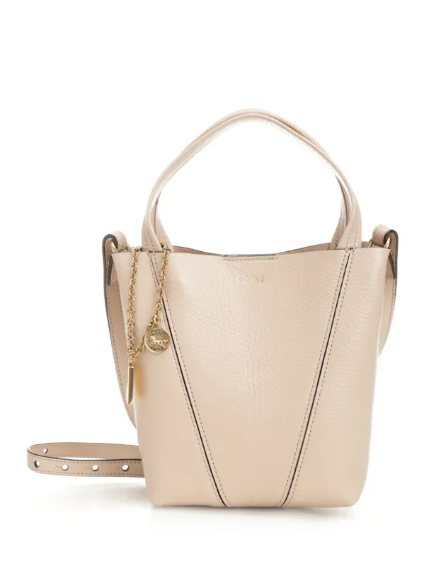 Chloé Spin Shoulder Bags Rose made by Chloe