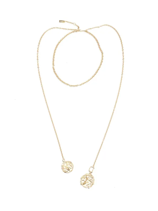 Chloé Medals Necklace Jewelry Gold sold by Wanan Luxury