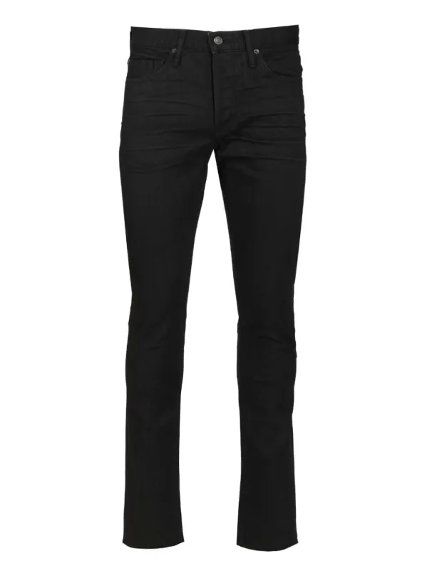 Stretch Jeans Black sold by Wanan Luxury