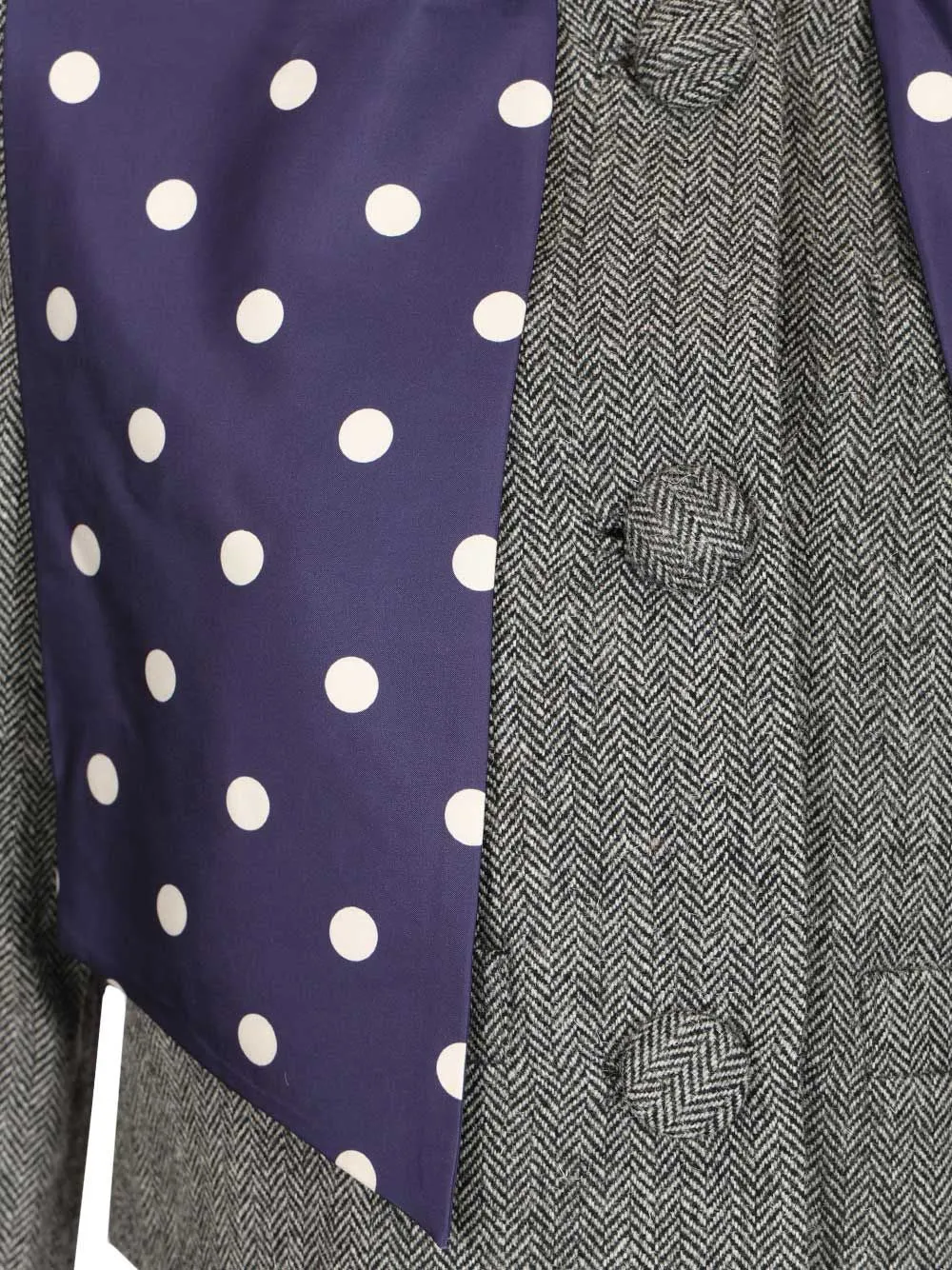 Herringbone Jacket Jackets Grey sold by Wanan Luxury product image thumbnail 4